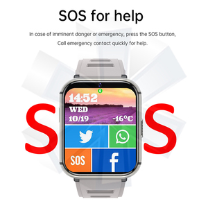 4G Sim Thẻ <span class=keywords><strong>Android</strong></span> 9.0 Điện Thoại Di Động Smartwatch 2.08 Inch Màn Hình Cảm Ứng Reloj Wifi <span class=keywords><strong>GPS</strong></span> 5.0MP Máy Ảnh Q668 Thông Minh Đồng Hồ - Product Image 4
