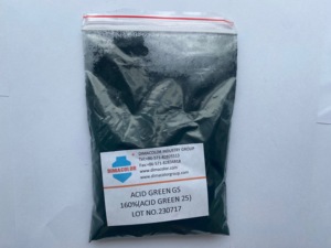 Verde acido 25-blu turchese per la tintura di lana e seta, colorante acido di colore brillante - Product Image 2