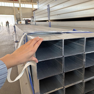 Ống vuông 20x20 25x25 40x40 50x50 60x60 20x40 40x60 150x150 mạ kẽm thép ống vuông - Product Image 2