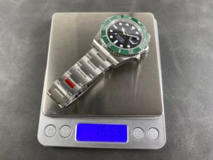 Reloj Mecánico Impermeable de Súper Calidad, 41 mm, Fábrica VS, Acero 904L, Movimiento ETA 3235, 126610, Cerámica Verde, Reloj de Buceo Hulk - Product Image 6