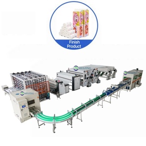 自动西门子PLC程序卫生纸卷复卷机生产线 - Product Image 1