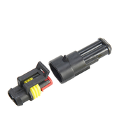 Connecteur automobile femelle étanche en cuivre série 1.5 DJ7011-1.5-21 avec une tension nominale de 300V pour utilisation électrique automobile