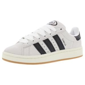 Scarpe Adidas Campus 00s in Pelle Scamosciata per Donna, Bianco Cristallo, Nero Intenso, Bianco Sporco - Product Image 1