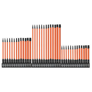 Juego de Herramientas de Reparación de Automóviles de 13 Piezas, Brocas Torx de Seis Puntas de Acero Aleado S2 (75/100/150 mm), Brocas T5-T40 Fosfatadas con Recubrimiento Amarillo - Product Image 4