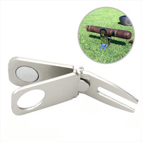 Logo personnalisé porte-cigare fourchettes marqueur de balle réparation vert divot accessoires de club de golf
