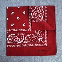Bandana 100% coton, bandana à motif paisley, bandeau multifonction, foulard, chouchou, écharpe, mouchoir, bandana de cyclisme