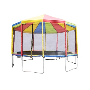 Funjump Custom 6 - 16FT Outdoor Jumping <strong>Round</strong> <strong>Trampoline</strong> with Waterproof UV Resistant <strong>Tent</strong> - Product Image 6