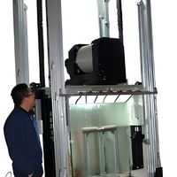 Scie à fil diamanté de précision pour usage en laboratoire avec plateau d'échantillonnage 3D, coupe de 40 pouces de diamètre