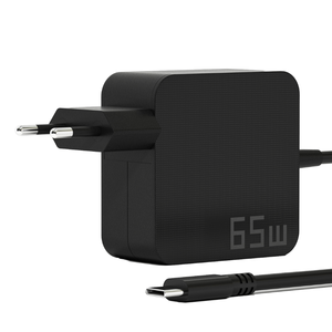 Adaptateur de bureau Type-C 65W PD3.0, <span class=keywords><strong>chargeur</strong></span> de <span class=keywords><strong>batterie</strong></span> pour ordinateur <span class=keywords><strong>portable</strong></span>, adaptateur d'alimentation 20V 3.25A pour ordinateur <span class=keywords><strong>portable</strong></span>, téléphone, tablette, appareil photo, montre intelligente - Product Image 1