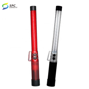 Yüksek kaliteli el <span class=keywords><strong>Led</strong></span> kırmızı mavi yanıp sönen uyarı kendini savunma çakarlı lamba sinyal değnek acil güvenlik trafik batons - Product Image 6