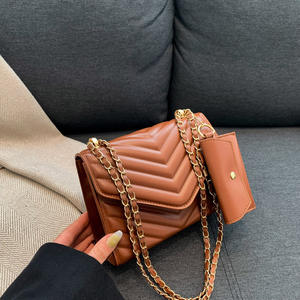 Bolso de Mano Cruzado de Moda para Mujer 2025, Material PU, Patrón Geométrico, Bolso de Hombro de Verano para Mujer, Cadena de Venta Caliente - Product Image 5