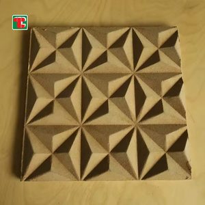 Nhà Máy bán hàng trực tiếp painel canelado em kết cấu dập nổi <span class=keywords><strong>MDF</strong></span> Ốp 3D <span class=keywords><strong>MDF</strong></span> trang trí chạm khắc trang trí thiết kế tường Bảng điều khiển - Product Image 3