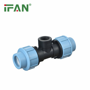 Conector de Tubo IFAN a Precio Económico, 20-110 mm, Accesorios de Riego, Conexión de Compresión de PP, Accesorios de Compresión de HDPE para Uso con Agua - Product Image 2