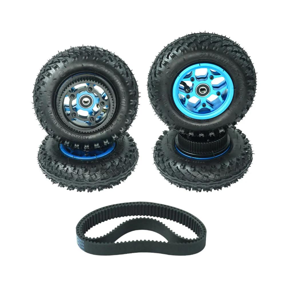 Roues noires 4 pièces 175MM