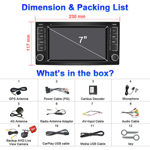 Autoradio Android con Schermo Touch da 7 Pollici e GPS per VW <span class=keywords><strong>Touareg</strong></span>/Transporter <span class=keywords><strong>T5</strong></span> Multivan - Product Image 6