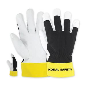 Gants de travail industriels en cuir Kokal Safety à prix avantageux EN 388 EN 420 Gants de sécurité pour le travail - Product Image 5