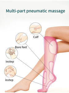 Großhandel Elektrischer Fußmassagegerät zur Förderung der Durchblutung Vibrationsmassagegerät für Beine mit Luftkompressionsfunktion - Product Image 4