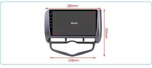 Reproductor Multimedia para Automóvil para <span class=keywords><strong>Honda</strong></span> FIT JAZZ CITY 2002-2008, Radio para Automóvil Android de 9 Pulgadas con GPS, WiFi, Audio y Carplay - Product Image 5