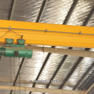 4. 5 टन एकल गर्डर ओवरहेड क्रेन 18 मीटर की अवधि 6-12 मीटर की ऊंचाई वाले कम हेडरूम डिजाइन 380v 3-चरण - Product Image 4