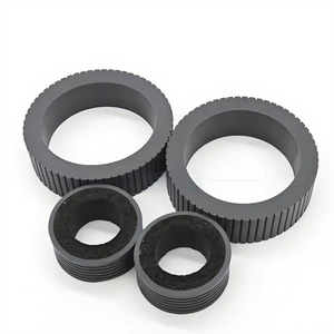 ลูกกลิ้งดึงกระดาษ <span class=keywords><strong>Fi</strong></span>-7140, ลูกกลิ้งเบรก, ยางเท่านั้น, PA03670-0001, ใช้ได้กับเครื่องถ่ายเอกสาร Fujitsu <span class=keywords><strong>Fi</strong></span>-7140 7160 7180 7240 7260 <span class=keywords><strong>7280</strong></span> 8190 8270, 4 ชิ้น/ชุด - Product Image 1