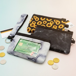 Tarjetero <span class=keywords><strong>de</strong></span> Diseño Personalizado para Negocios, Cartera para Hombre y Mujer, Monedero para Niños, Mini Monedero con Llavero, Cartera Delgada Personalizada - Product Image 2