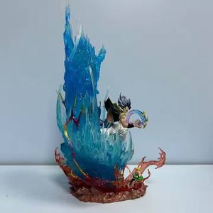 Nuevo LS Wugita Draguns Balls PVC Gogeta Anime figura luz 29cm Super Saiyan Manual decoración modelo luminiscente Anime figura - Product Image 5