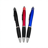 Stylet tactile multifonctionnel en forme de gourde anti-stress personnalisé, stylo à bille en plastique, cadeau promotionnel personnalisable