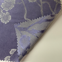 Nouveau Design de peinture Couleurs assorties 100% Polyester Motif Tissu Jacquard Floral Respirant pour Vêtement