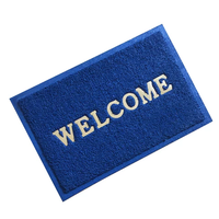 Tapis de sol/porte en PVC ignifuge personnalisé, antidérapant, durable, imperméable, anti-poussière, design Art Déco commercial, fabriqué à la machine