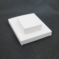Boîte en carton blanc Kraft avec Logo personnalisé, boîte cadeau en papier vierge, emballage de haute qualité, boîte d'emballage en papier colorée pour gélules alimentaires