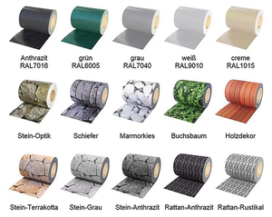 Clôture <span class=keywords><strong>Film</strong></span> vue bruit soleil vent barrière PVC bande clôture armure écran bâche rouleau pour jardin balcon extérieur intimité - Product Image 3