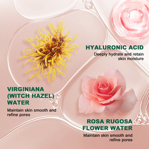 Tónico facial hidratante orgánico con vitamina C que reduce los poros <span class=keywords><strong>Witch</strong></span> <span class=keywords><strong>Hazel</strong></span> Rose Water Skin Tónico facial - Product Image 2