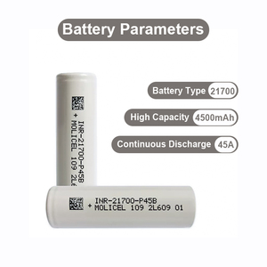 新着モリセルINR-21700-P45B/P50B 45A 60A円筒形リチウムイオン充電式バッテリー優れたもの - Product Image 3