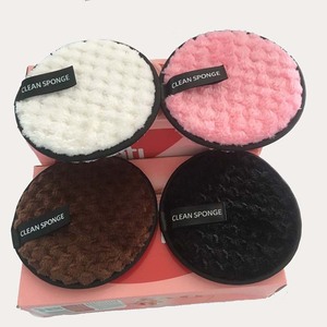 Cuscinetti struccanti in cotone riutilizzabili per tutti gli usi lavabili in microfibra personalizzati morbidi per rimuovere il trucco - Product Image 6