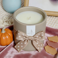 Zylindrischer Aromatherapie-Stiftbehälter Aufbewahrungsglas Runder Kerzenhalter Mit Kerzen