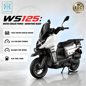 <span class=keywords><strong>Scooter</strong></span> <span class=keywords><strong>a</strong></span> Benzina 125cc Raffreddato ad <span class=keywords><strong>Acqua</strong></span>, Ciclomotore con Iniezione Elettronica Bosch EFI EURO 5 per Spostamenti Quotidiani in Città e Viaggi su Strada - Product Image 1