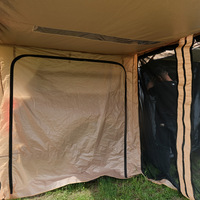 Tente latérale extérieure murale pour voiture Tente extérieure pour camping-car Tour autonome Toile latérale pour voiture Auvent Foxwing avec salle annexe