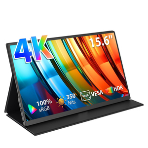 หน้าจอสัมผัส IPS แบบพกพา15.6นิ้วสำหรับ Mac แล็ปท็อป4K 165Hz USB Type-C Vesa MOUNT - Product Image 2