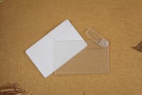 USKY Cle USB Carte de Credit Disks Chiavetta Pendrive 2GB 4GB Personnalisees Tarjeta de visita transparente Venta al por mayor USB Flash Drive