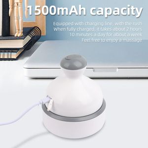 <span class=keywords><strong>Masseur</strong></span> de <span class=keywords><strong>tête</strong></span> à cinq griffes portable avec réservoir de liquide intégré, étanche IPX7, rechargeable par USB, design sans fil portable - Product Image 5