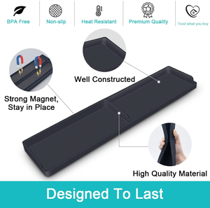 Mensola <span class=keywords><strong>cucina</strong></span> organizzatore stufa in Silicone magnetico piano cottura ripiano <span class=keywords><strong>cucina</strong></span> per fornello - Product Image 4