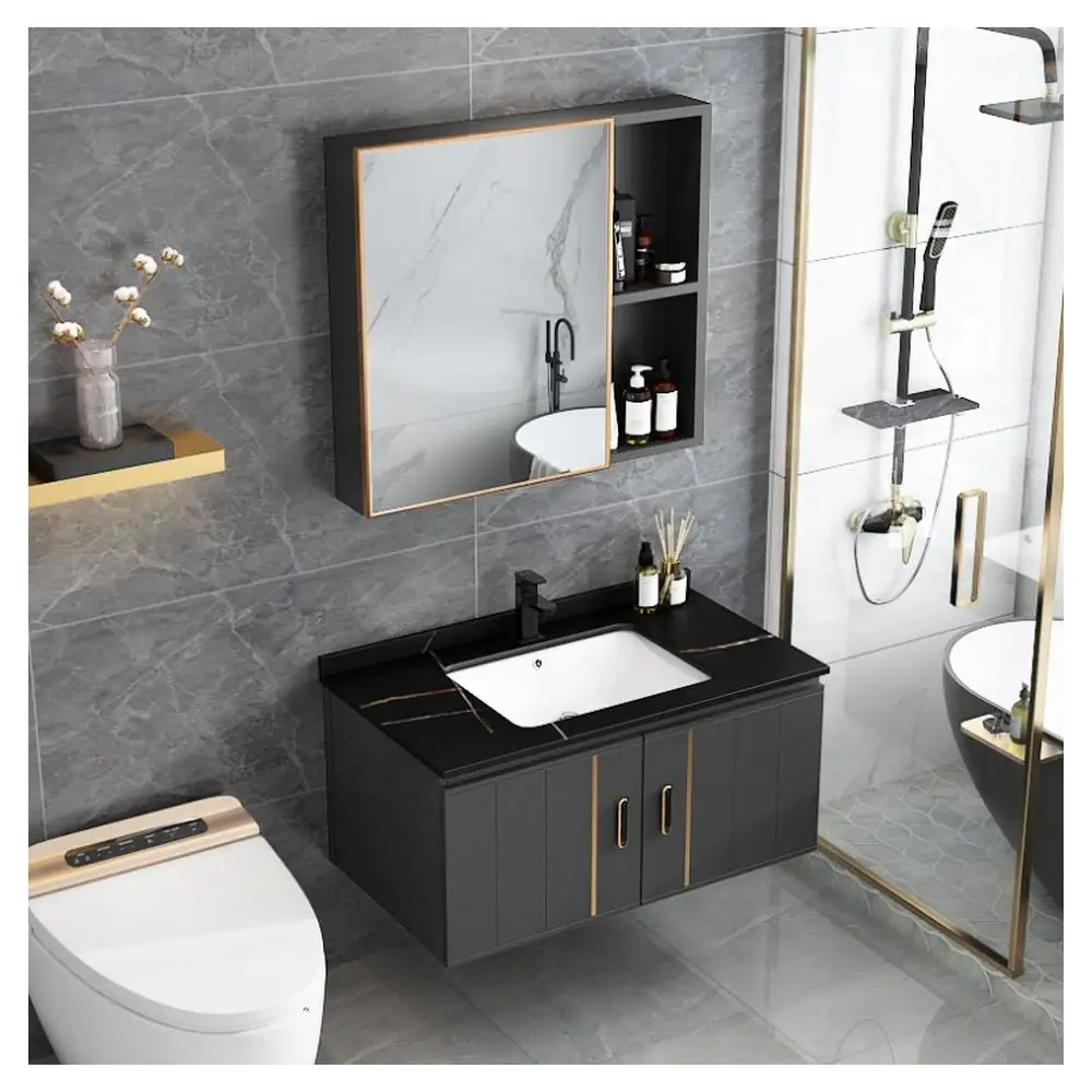 Prima Modern Vanity Mirror mit Lichtern Custom ized Badezimmers chrank Arbeits platte Vanity