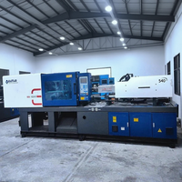 Machine de moulage par injection de plastique PE hybride automatique WMA 160 tonnes pour la fabrication de pompes à moteur servo horizontal, pour l'Haïti