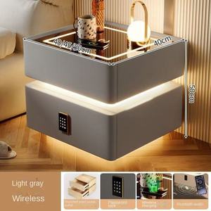 Mueble de Dormitorio Compacto con Estación de Carga Inteligente Minimalista Moderna para Montar <span class=keywords><strong>en</strong></span> la Pared, el Más Solicitado - Product Image 4