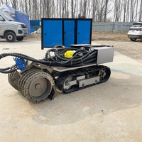 Nouveau robot de dragage sous-marin à conception structurelle flexible adaptable au terrain, dragage haute efficacité, moteur de pompe avec capacité de 200 m/h