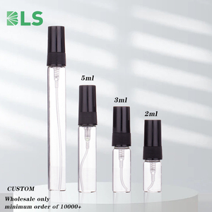 Bán Buôn Tùy Chỉnh 3 <span class=keywords><strong>Ml</strong></span> 5Ml 10Ml Mini Rỗng Trong Suốt Nước Hoa Mẫu Lọ Chất Lượng Cao Nước Hoa Thủy Tinh Thử Nghiệm Ống Chai - Product Image 1