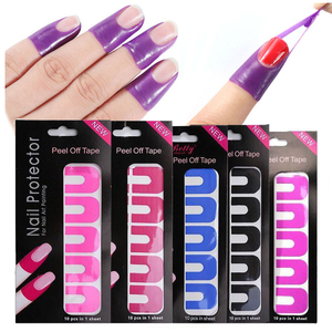 Oferta: Protector de Uñas en Forma de U para Manicura, Adhesivos Anti-derrame para Esmalte, Protector de Uñas Desprendible con Precio de Mayoreo - Product Image 1