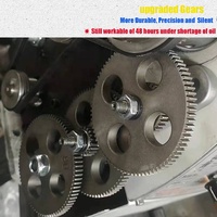 Je Wilt Lage Prijs Borstelloze Motor Kleine Hobby Metalen Draaibank Wm 210V Spindel Boring 38Mm