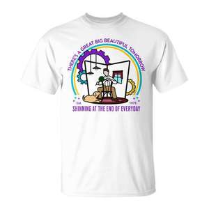 Camiseta del parque de atracciones There's A Great Big Beautiful Tomorrow Theme Park Carousel - Product Image 1