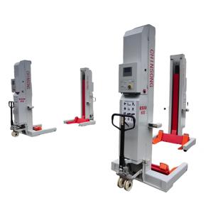 Pont élévateur mobile sans fil CHINSONG à quatre colonnes pour poids lourds, capacité 8500 kg par colonne, pour atelier et <span class=keywords><strong>garage</strong></span> de maintenance de véhicules commerciaux - Product Image 1